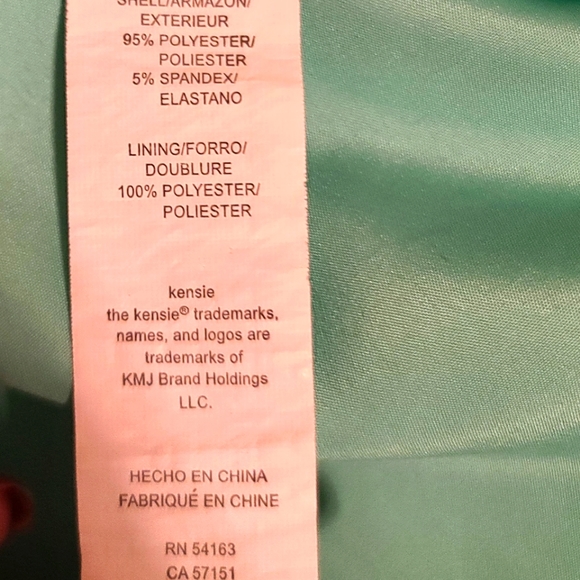 Kensie mint green Retro dress with cap sleeves size small - Picture 6 of 6